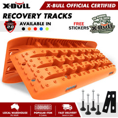 X-BULL Recovery tracks Sand Trucks Offroad With 4PCS Mounting Pins 4WDGen 2.0