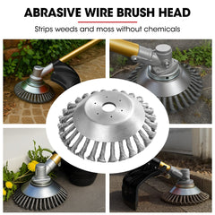 Baumr-AG 65CC Brushcutter Whipper Snipper Trimmer Brush Cutter Multi Pole Tool