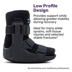 EQUIPMED CAM Walker Moon Boot – Large, Foot Injury Support, Ankle Recovery, Adjustable Fit, Lightweight Walking Boot