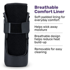 EQUIPMED CAM Walker Moon Boot – Large, Foot Injury Support, Ankle Recovery, Adjustable Fit, Lightweight Walking Boot