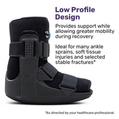 EQUIPMED CAM Walker Moon Boot – Medium, Foot Injury Support, Ankle Recovery, Adjustable Fit, Lightweight Walking Boot