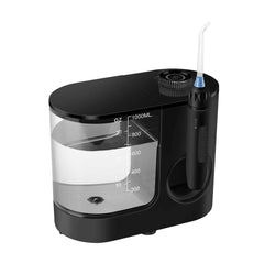 Orku 1000ml Water Flosser Electric Oral Irrigator - Stepless Pressure Black