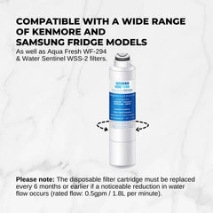 3 FRIDGE WATER FILTER For SAMSUNG DA29-00020 DA97-08006 KENMORE 46 9101