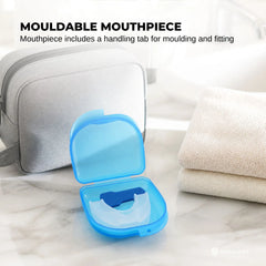 3x Mouthguard Mouthpiece + 3x Nose Clip Anti Snoring Aid Sleep Breathing Device