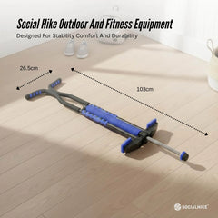 Social Hike Green Pogo Stick - Kids Jumping Jackhammer Exercise Hopper Toy