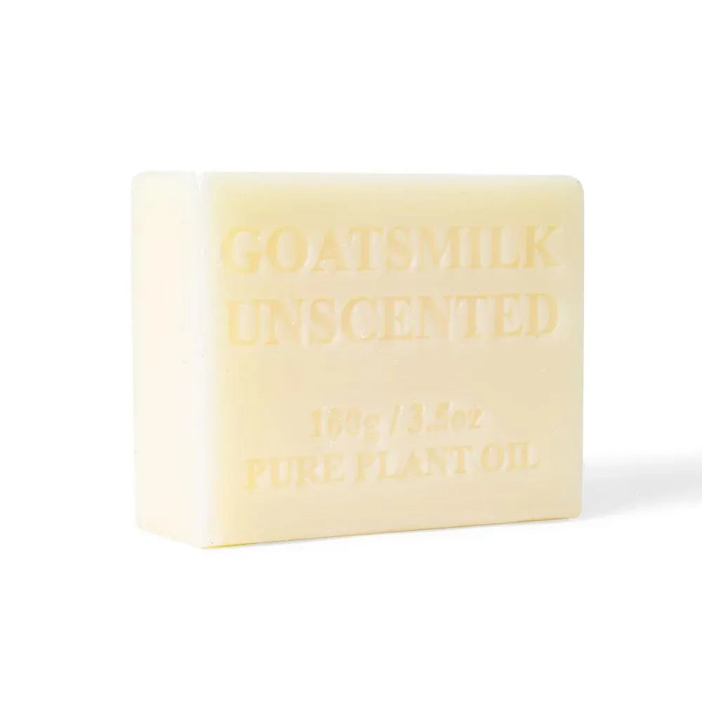 Orku 100 x 100g Unscented Goat Milk Soap Bars Australian Made