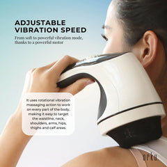 Orku Full Body Vibration Handheld Massager - 4 Heads Neck Shoulders Back Legs