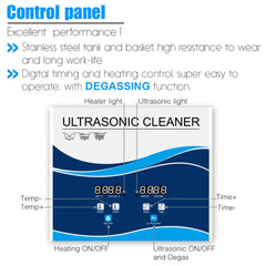Orku 15L Digital Ultrasonic Jewellery Cleaner for Watches and Parts