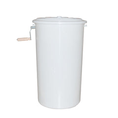 2 Frame Honey Extractor Plastic Two Manual Spinner Crank Honey Bee Beekeeping