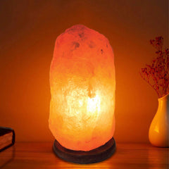 Orku 1-2Kg Himalayan Pink Salt Lamp - Natural Rock Shape Night Light