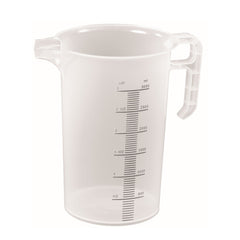 10x 3L Measuring Jug Heavy Duty Clear Plastic Propylene Food Grade BPA 5 Pro-Jug