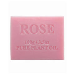 Orku 100 x 100g Rose Plant Oil Soap Bars Australian Made