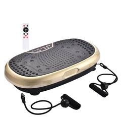 Social Hike 60cm Vibration Plate Machine Full Body Exercise Platform Gold