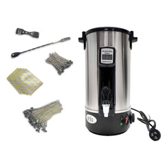 10L Orku Candle Wax Heater With Tap And Accessories - Candle Making Melter Pot