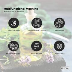 Kitchee Herbal Infuser Butter Oil Extractor and Decarboxylator Machine
