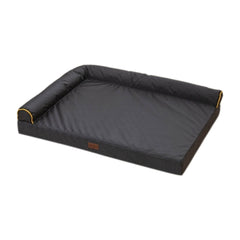 Rooster Farms Supportive Dog Bed XL Grey - Egg Crate Foam Waterproof Mattress