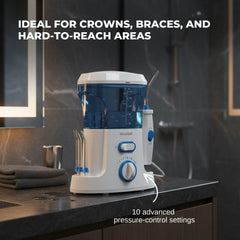 600ml Dental Water Flossing Teeth Flosser - Electric Oral Tooth Irrigator Cleaner