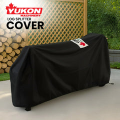 Yukon 7 Ton Electric Log Splitter With Side Protectors Axe Wood Cutter