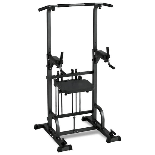 Powertrain Pull-Up & Dip Power Tower Multifunction Strength Training Station