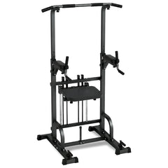 Powertrain Pull-Up & Dip Power Tower Multifunction Strength Training Station