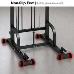 Powertrain Pull-Up & Dip Power Tower Multifunction Strength Training Station