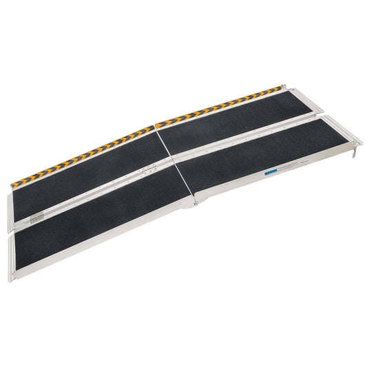 Kartrite Folding Aluminium Wheelchair Ramp 5FT Portable Mobility Access Ramp