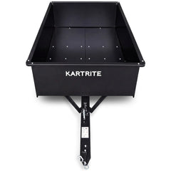 Kartrite 816kg Heavy-Duty Steel Dump Cart with Quick-Release Dumping Handle