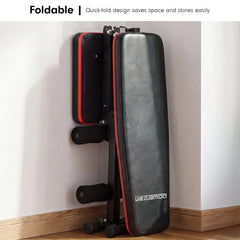 Powertrain Adjustable Weight Bench with Incline Decline And 7 Backrest Positions