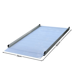 Kartrite 6ft Portable Aluminium Mobility Threshold Access Wheelchair Ramp
