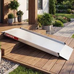 Kartrite 8ft Aluminium Wheelchair Ramp 380kg Capacity 93.5cm Width