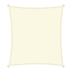 Wallaroo Waterproof Outdoor Shade Sail Canopy Sun Cloth Square 5x7M