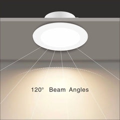 2 PCS NEW RADAR SENSOR LED DOWNLIGHT KIT 90MM 10W NON DIM 3 COLOR IN 1 WARM WHITE COOL WHITE DAY LIGHT TRI COLOR 3000/4000/6000