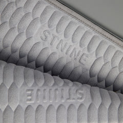 15 inch Laptop Sleeve Padded Travel Carry Case Bag L size LUKE GREY