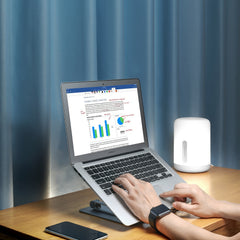 Simplecom CL520 Adjustable Aluminium Ergonomic Riser Stand for Laptop MacBook