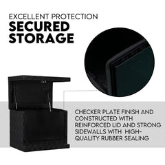 Aluminium Toolbox Ute Tool box Generator Trailer Canopy 620x400x500