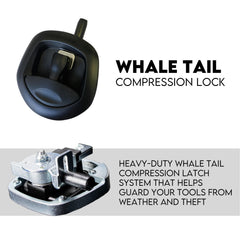 Aluminium Toolbox Ute Tool box Generator Trailer Canopy 620x400x500