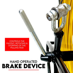 150M×8MM Fish Tape Puller Fiberglass Wire Cable Running Duct Rodder