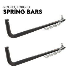 Weight Distribution Hitch System Load Leveller Caravan Anti Sway Bars 800Lb