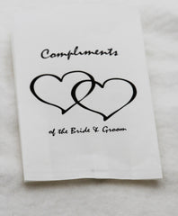 200 Pack Wedding Cake Bags Greaseproof Wax Paper Slice Take Home Favour Heart n Message