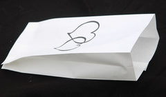 200 Pack Wedding Cake Bags Greaseproof Wax Paper Slice Take Home Favour Large Heart