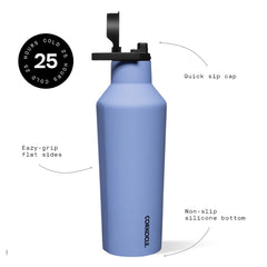 Corkcicle Sport Canteen - 600ml Walnut Wood