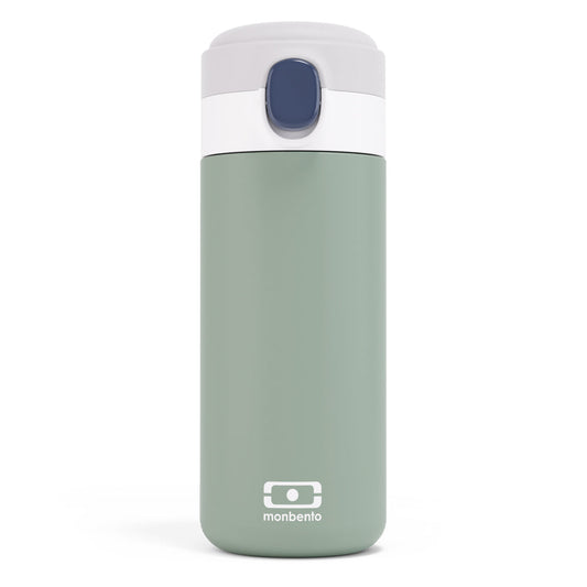 Monbento Mb Pop Insulated Bottle - Green Natural