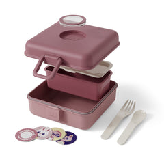 Monbento Mb Sandwich Lunch Box Snacky - Pink Blush