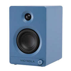 Victrola Tempo Bookshelf Speakers - Blue