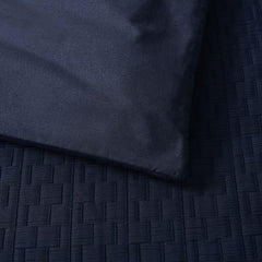 Bianca Burleigh Ink Jacquard Quilt Cover Set Super King