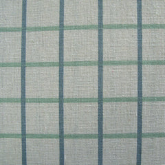 Cotton Grid Checks Oblong Table Cloth Blue 150 x 230cm