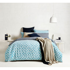 Ardor Coast Reversible Quilt Cover Set QUEEN
