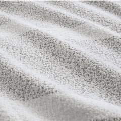 Ardor Liam Chenille Textured Grey Quilt Cover Set King