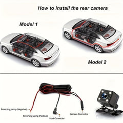 4-Channel 360° Panoramic 1080P HD Dash Cam Comes With 32GB TF Card
