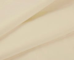 1000TC Ultra Soft Double Size Bed Yellow Cream Flat & Fitted Sheet Set